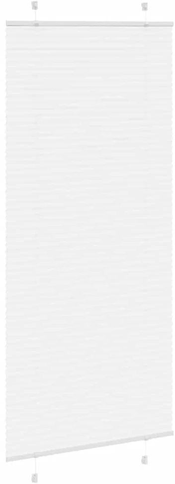 plisuota žaliuze balta 85x200 cm audinio plotis 84,4 cm
