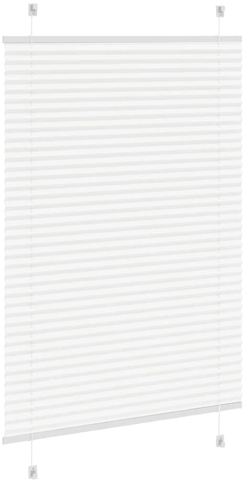 plisuota žaliuze balta 90x150 cm audinio plotis 89,4 cm