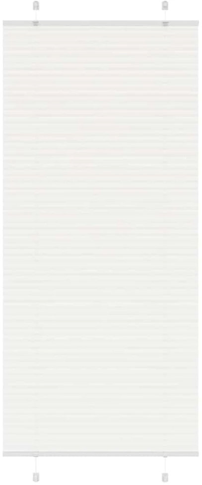 Plisuota žaliuze balta 95x200 cm audinio plotis 94,4 cm