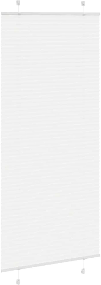 Plisuota žaliuze balta 95x200 cm audinio plotis 94,4 cm