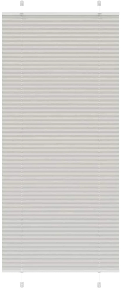 Plisuota žaliuze šviesiai pilka 100x200 cm Audinio plotis