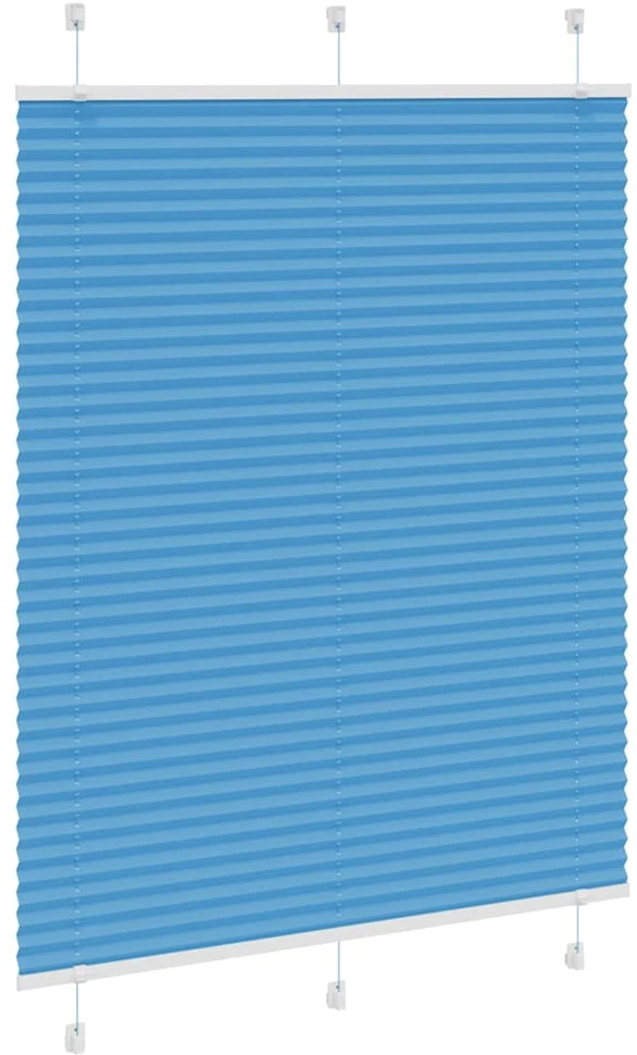 Plisuota žaliuzės mėlyna 105x150 cm Audinio plotis 104,4 cm