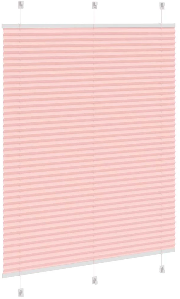 Plisuota žaliuzės rožinė 105x150 cm Audinio plotis 104,4 cm