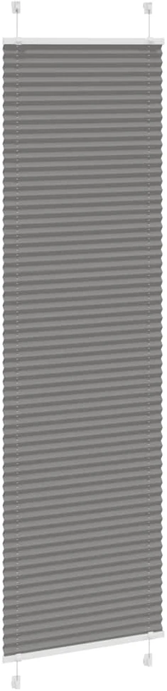 Plisuotas roletas antracitas 55x200 cm audinio plotis 54,4 cm
