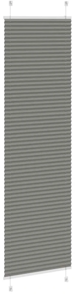 Plisuotas roletas antracitas 60x200 cm audinio plotis 59,4 cm