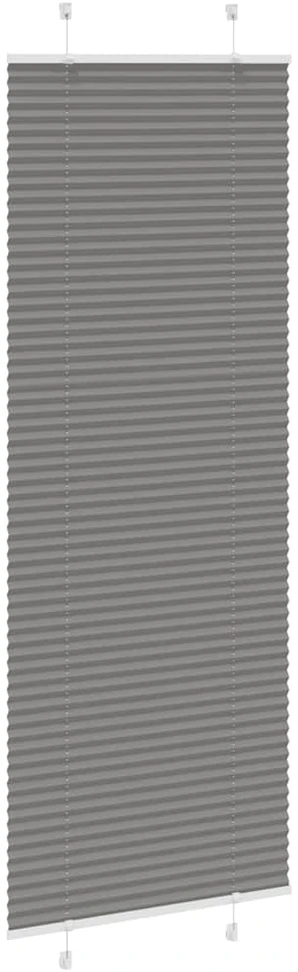 Plisuotas roletas antracitas 80x200 cm audinio plotis 79,4 cm