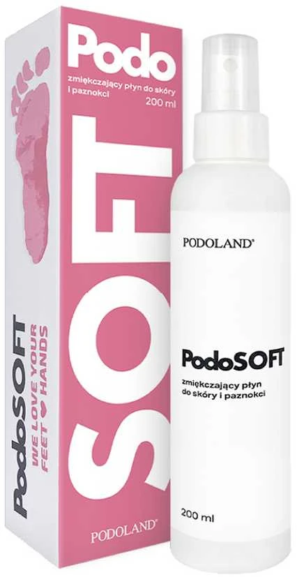 Activeshop Podoland PodoSoft – Minkštinamasis skystis odai ir nagams (200 ml)