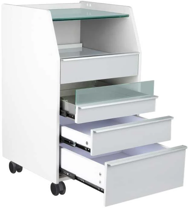 Activeshop Kosmetologinis vežimėlis su integruotu UV sterilizatoriumi 984 Pilkas