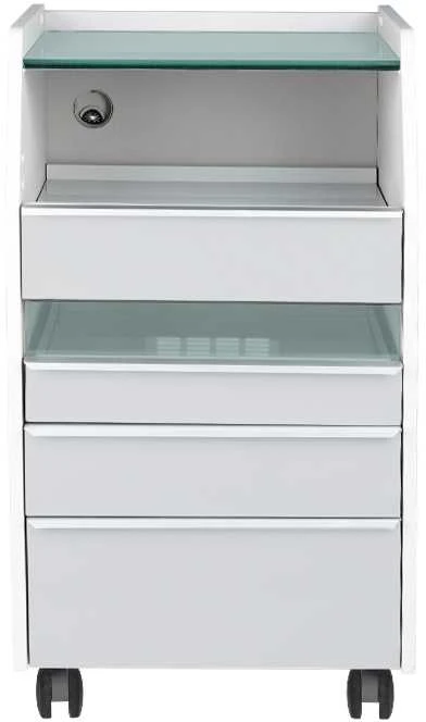 Activeshop Kosmetologinis vežimėlis su integruotu UV sterilizatoriumi 984 Pilkas