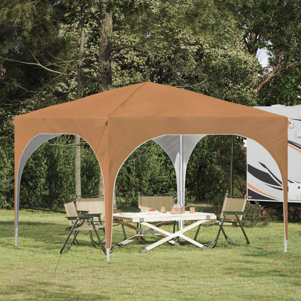Pop-up šventinis palapinė 290 x 290 x 245 cm Smėlio