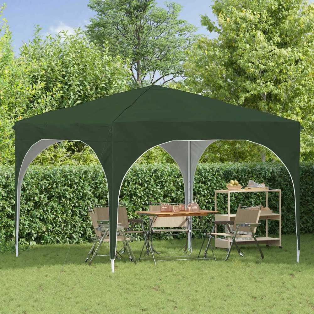 Pop-up šventinis palapinė 290 x 290 x 245 cm Žalia