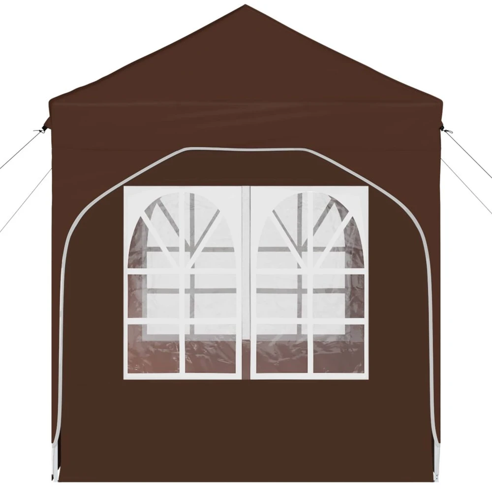 Pop-up šventinis palapinė 192 x 192 x 245 cm Ruda