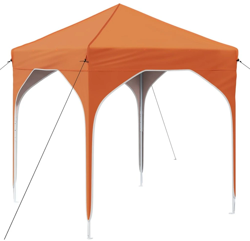 Pop-up šventinis palapinė 194 x 194 x 245 cm Oranžinė