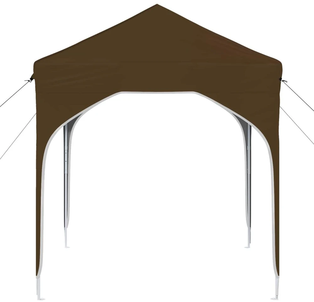 Pop-up šventinis palapinė 194 x 194 x 245 cm Taupe