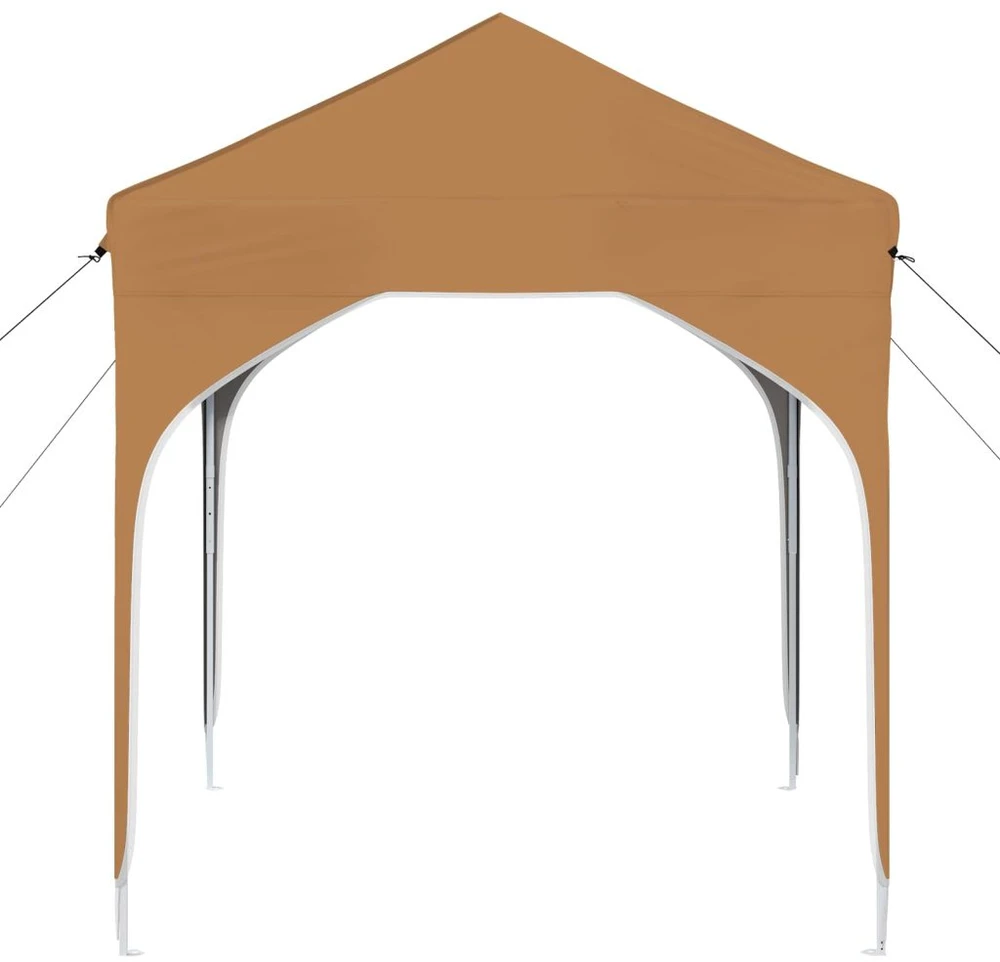 Pop-up šventinis palapinė 194 x 194 x 245 cm Smėlio