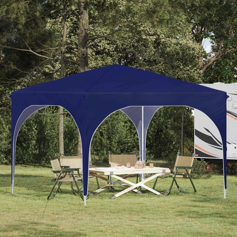 Pop-up šventinis palapinė 290 x 290 x 245 cm Mėlyna