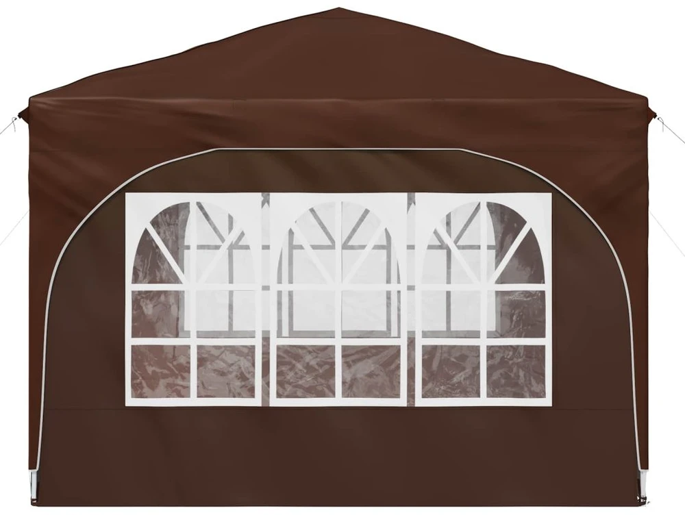 Pop-up šventinis palapinė 290 x 290 x 245 cm Ruda