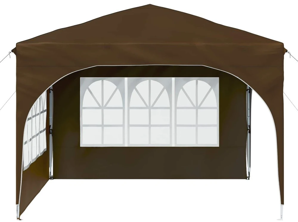 Pop-up šventinis palapinė 290 x 290 x 245 cm Taupe