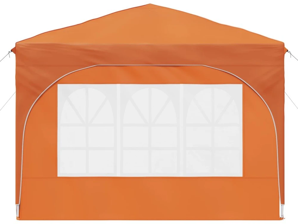 Pop-up šventinis palapinė 290 x 290 x 245 cm Oranžinė