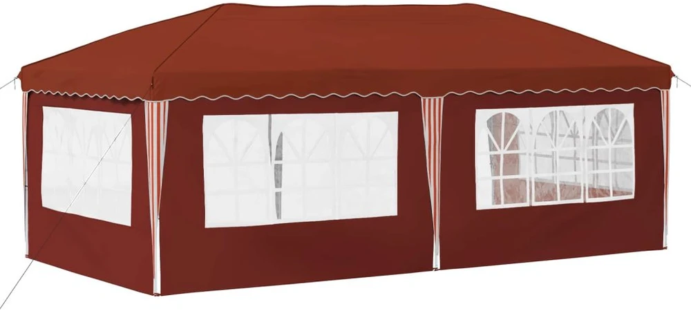Pop-up šventinis palapinė 575 x 289 x 245 cm Terakotos