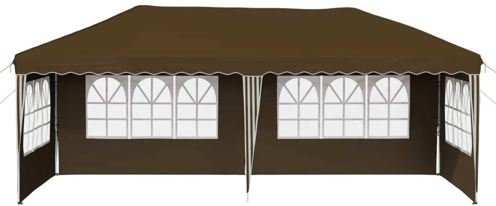 Pop-up šventinis palapinė 575 x 289 x 245 cm Taupe