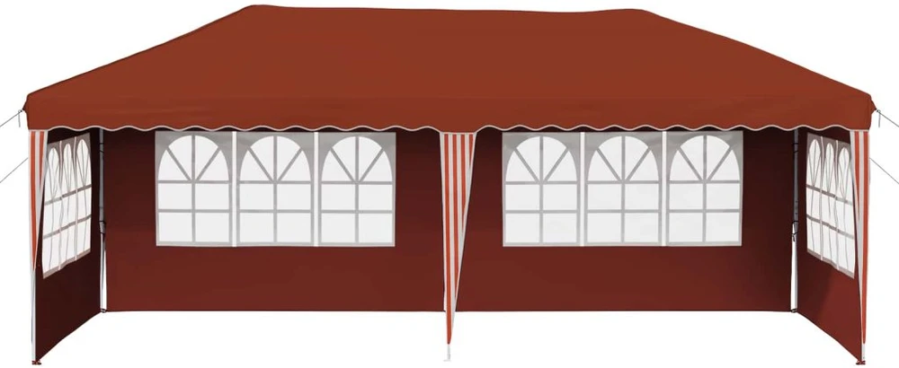 Pop-up šventinis palapinė 575 x 289 x 245 cm Terakotos