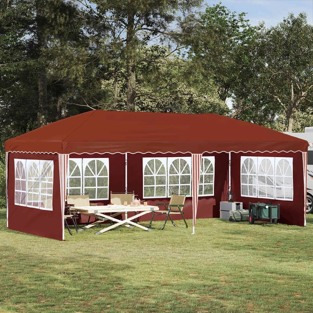 Pop-up šventinis palapinė 575 x 289 x 245 cm Terakotos