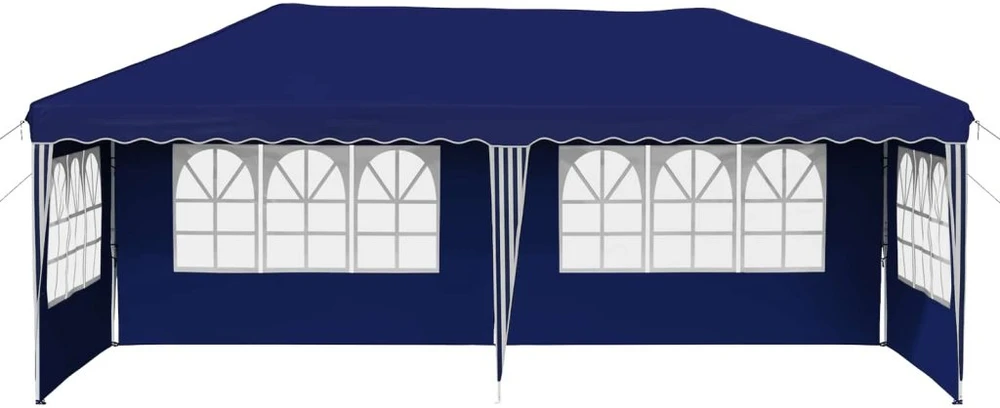 Pop-up šventinis palapinė 575 x 289 x 245 cm Mėlyna