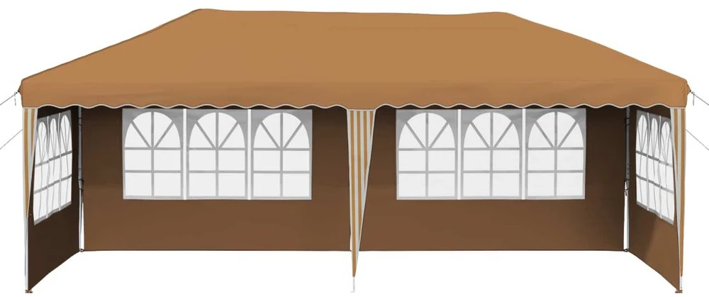 Pop-up šventinis palapinė 575 x 289 x 245 cm Smėlio