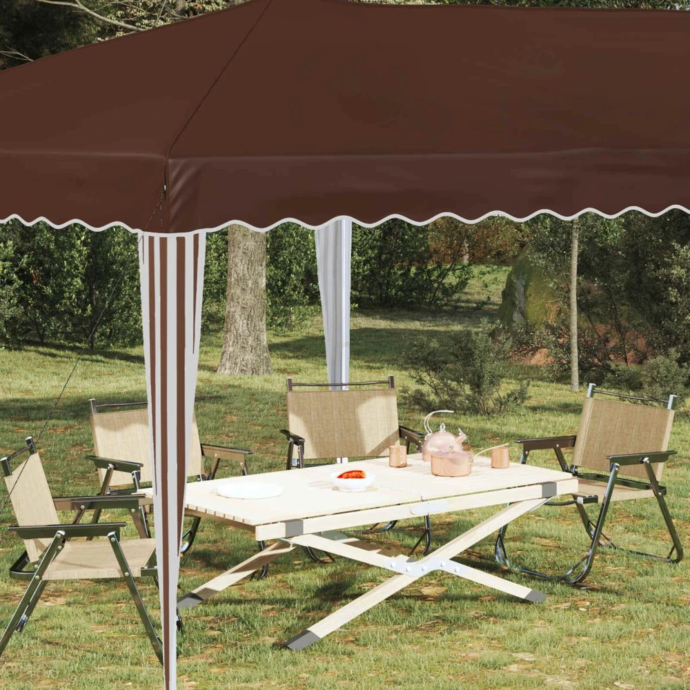 Pop-up šventinis palapinė 575 x 290 x 245 cm Ruda