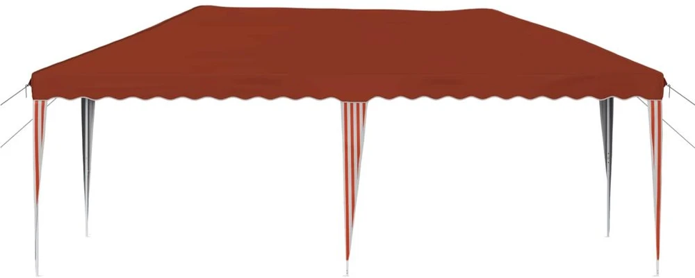 Pop-up šventinis palapinė 575 x 290 x 245 cm Terakotos
