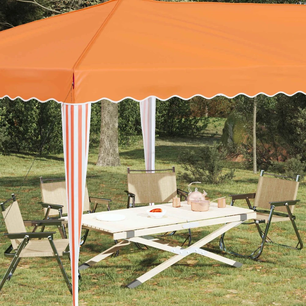 Pop-up šventinis palapinė 575 x 290 x 245 cm Oranžinė