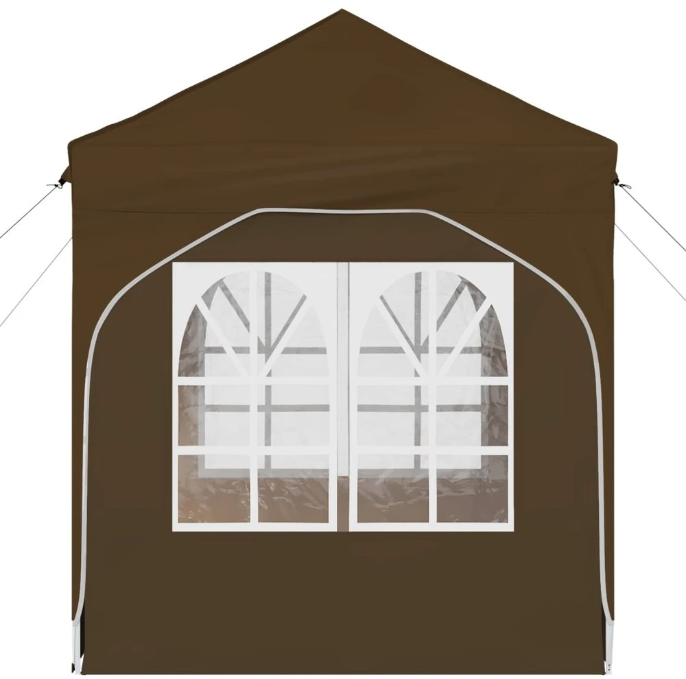 Pop-up šventinis palapinė 192 x 192 x 245 cm Taupe