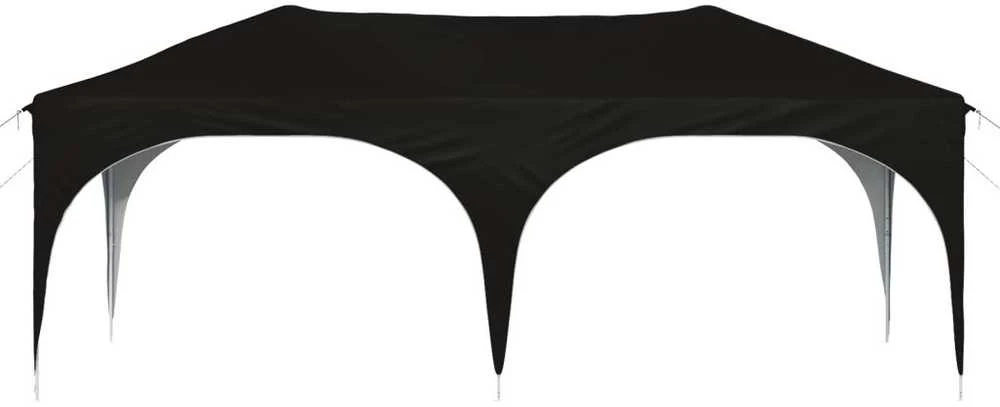 Pop-up šventinis palapinė 575 x 288 x 245 cm Juoda