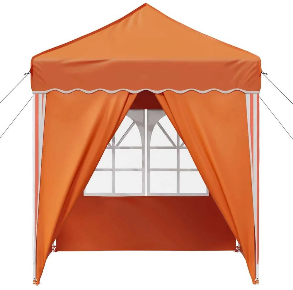 Pop-up šventinis palapinė 195 x 195 x 245 cm Oranžinė