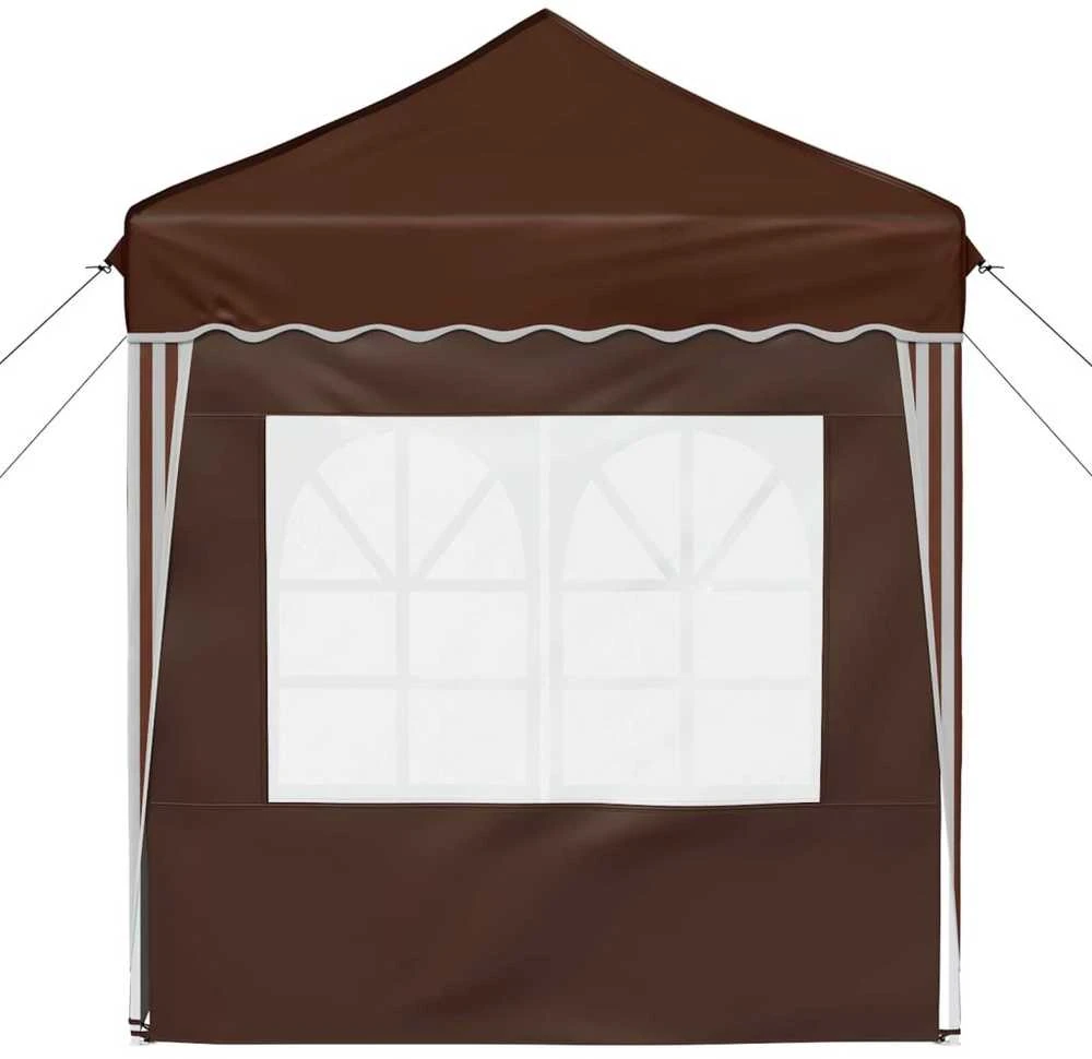 Pop-up šventinis palapinė 195 x 195 x 245 cm Ruda
