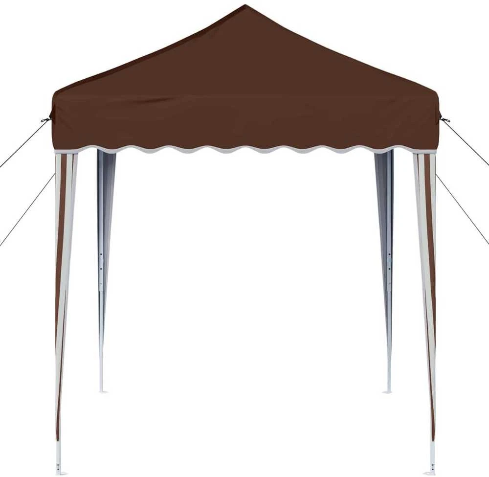 Pop-up šventinis palapinė 195 x 195 x 245 cm Ruda