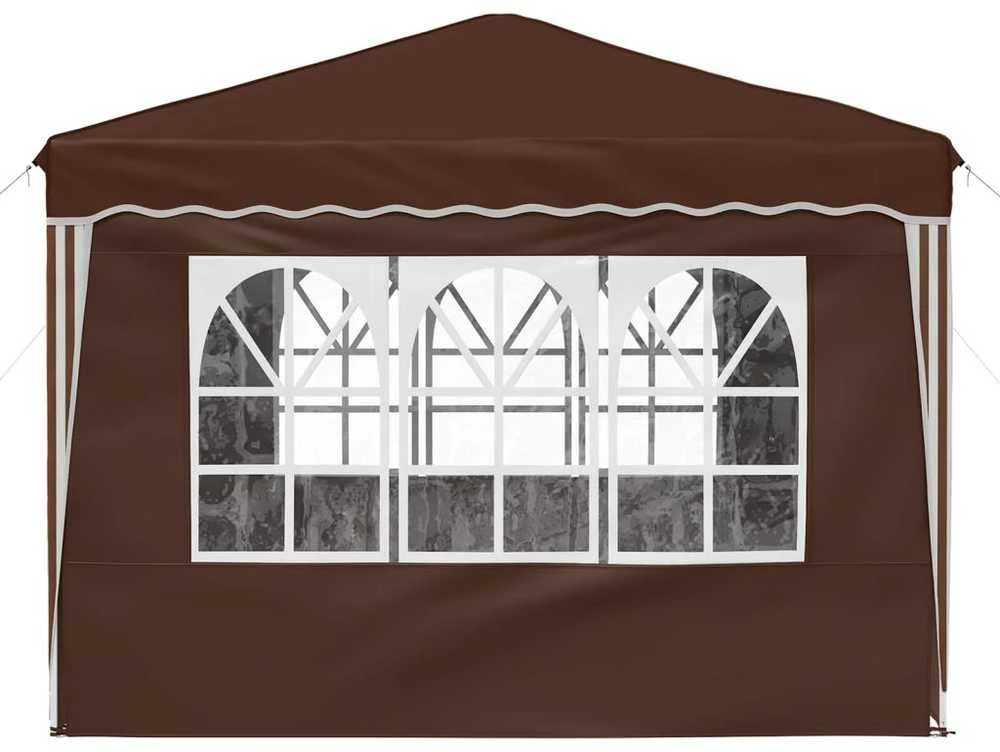 Pop-up šventinis palapinė 288 x 288 x 245 cm Ruda