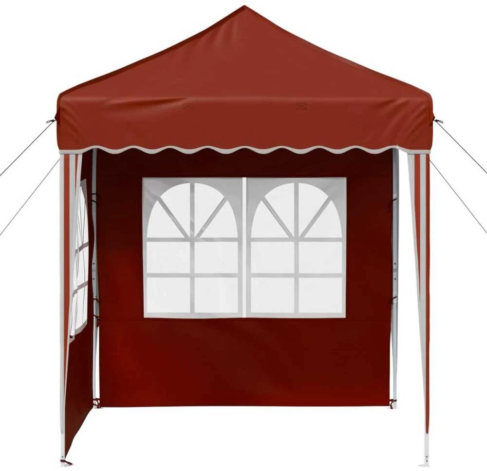 Pop-up šventinis palapinė 195 x 195 x 245 cm Terakotos