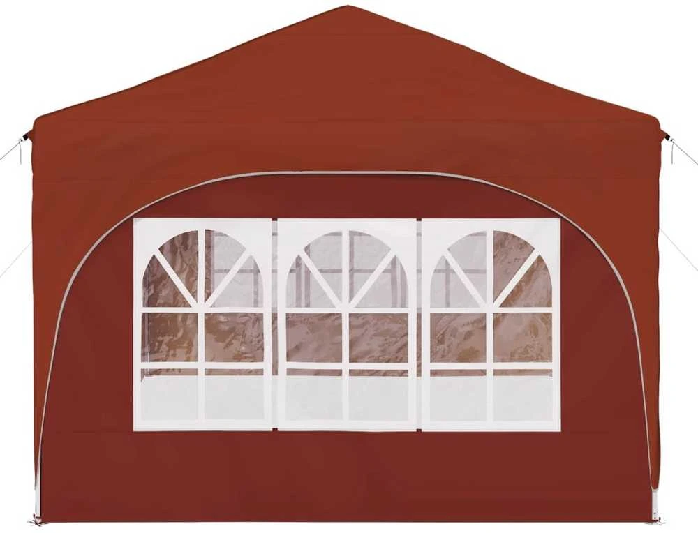 Pop-up šventinis palapinė 575 x 288 x 245 cm Terakotos
