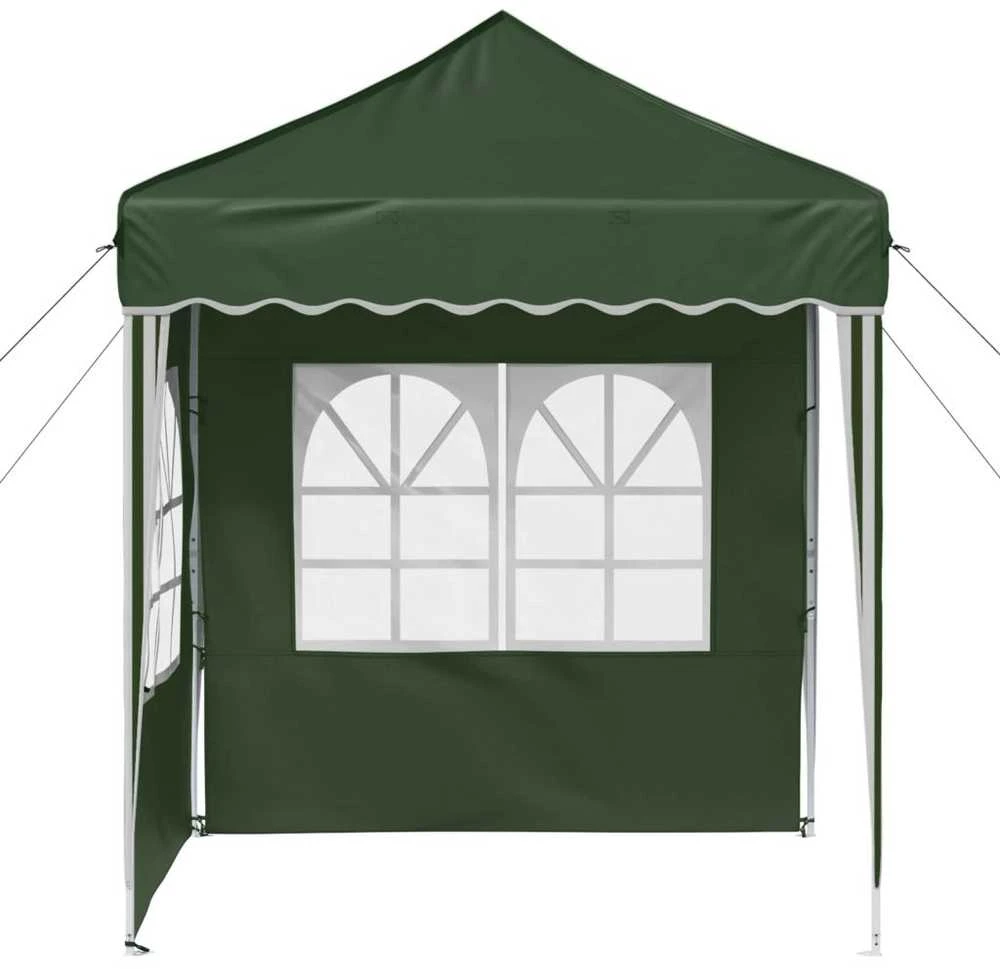 Pop-up šventinis palapinė 195 x 195 x 245 cm Žalia