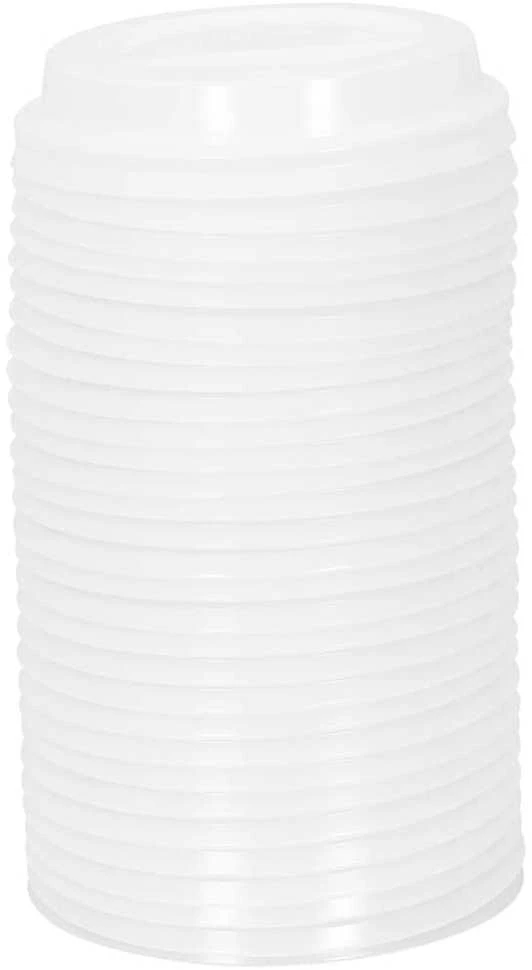 popieriniai kavos puodeliai su dangteliais 1000 vnt 16oz 400 ml