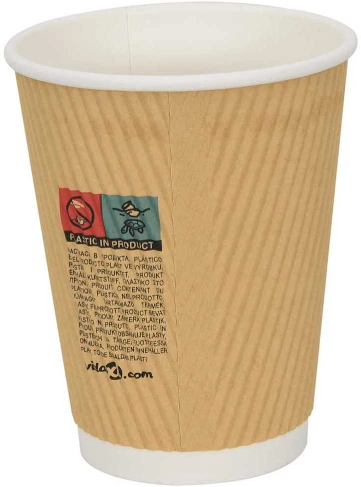 popieriniai kavos puodeliai su dangteliais 1000 vnt 12oz 300ml
