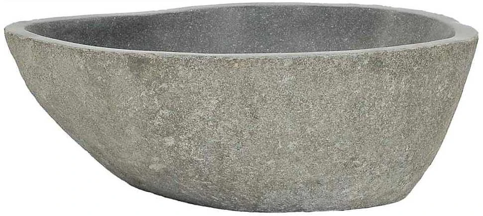 Praustuvas, (37-46)x(29-36)cm, upės akmuo, ovalo formos