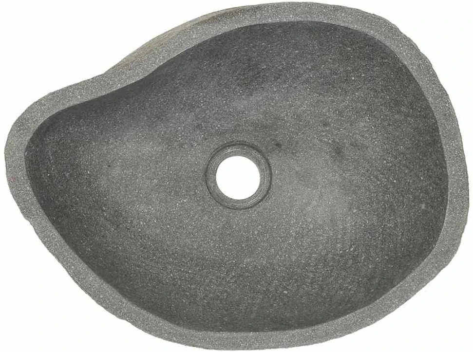 Praustuvas, (37-46)x(29-36)cm, upės akmuo, ovalo formos