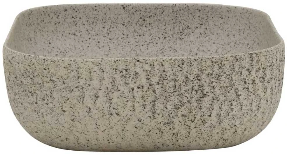 Praustuvas ant stalviršio, pilkas, 48x37,5x13,5cm, keramika