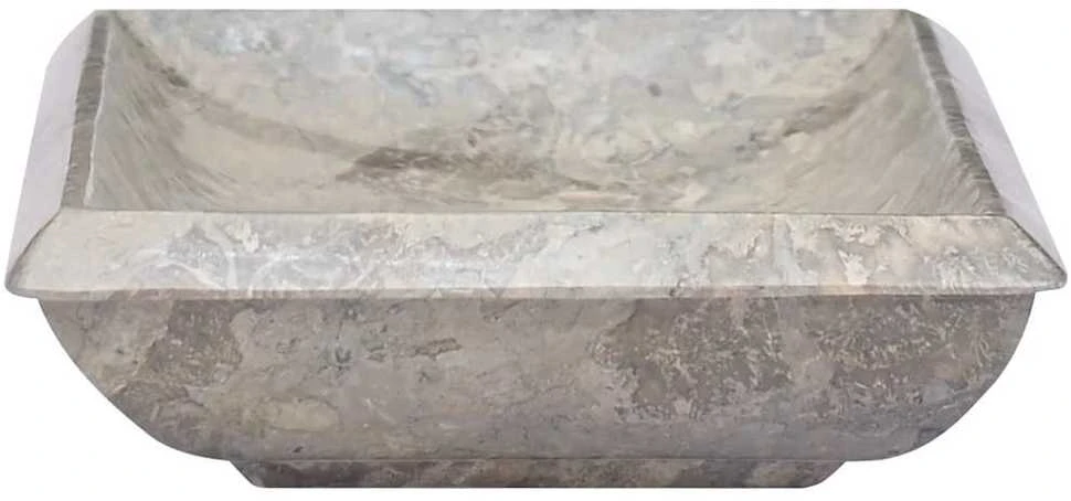 Praustuvas, pilkos spalvos, 50x35x10cm, marmuras