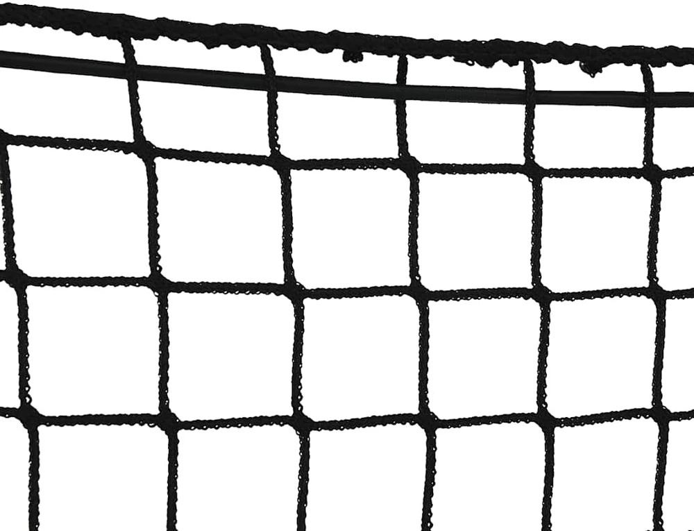 Priekabos tinklas su elastine virve, juodas, 2,1x1,25m, PP