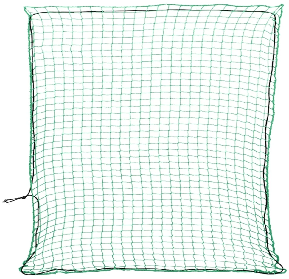 Priekabos tinklas su elastine virve, žalias, 4x4m, PP