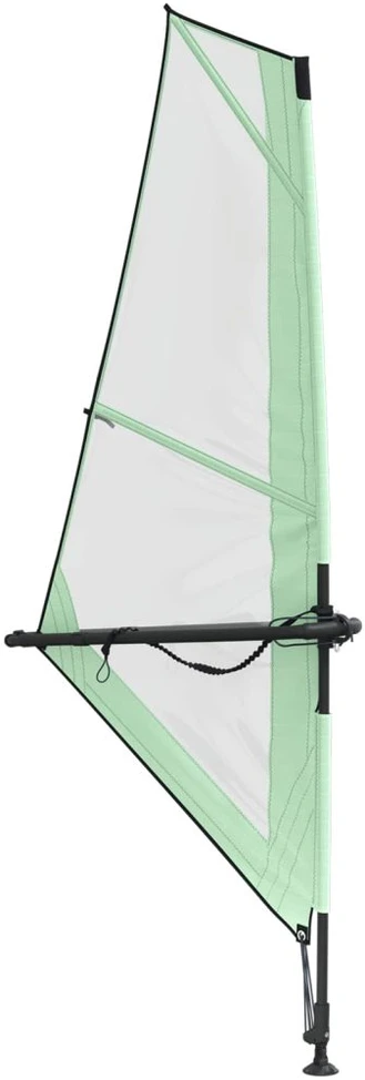 Pripučiamas SUP lenta su burės POSEIDON 330 x 76 x 15 cm Žalia